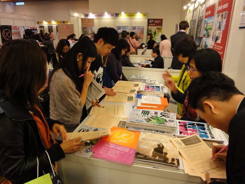 Education UK exhibition in Taiwan, March 2012