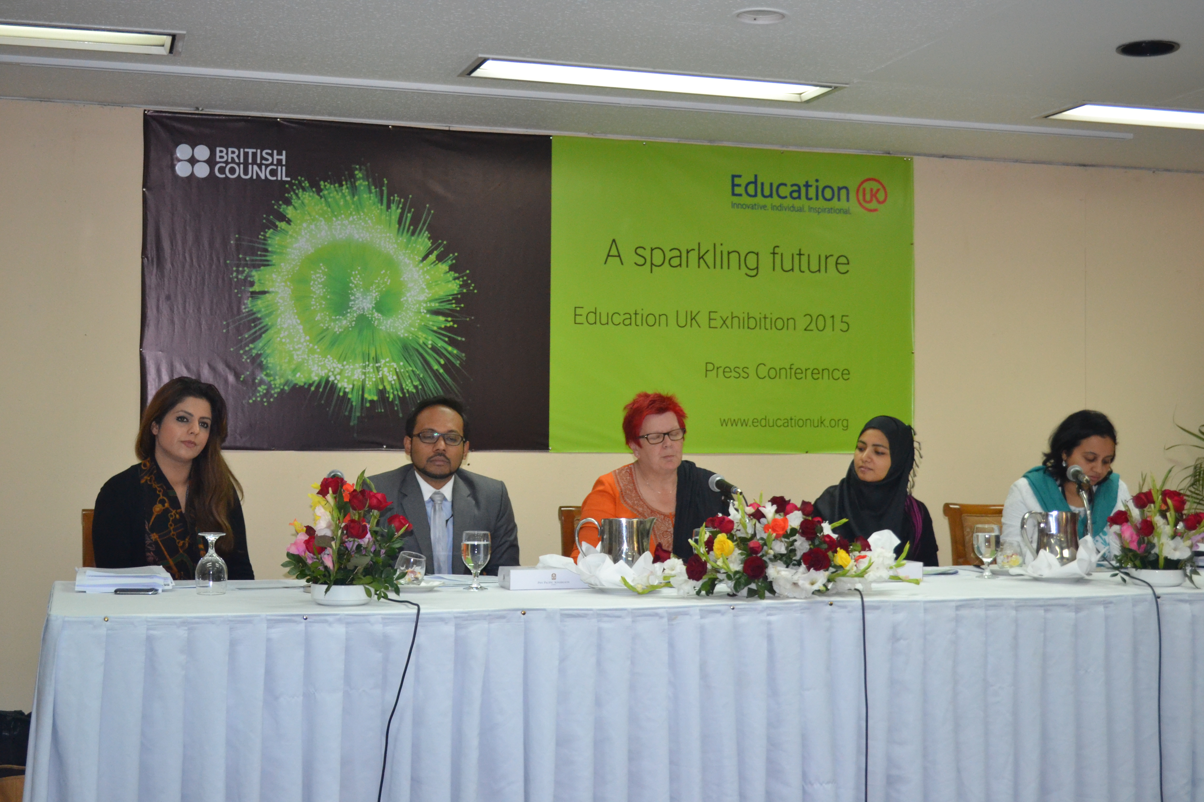 Education UK Exhibition 2015 Press Conference in Bangladesh